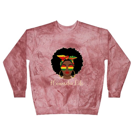 Stylish #CounselorLife African American Pride Blast Sweatshirts