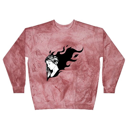 sad girl Blast Sweatshirts