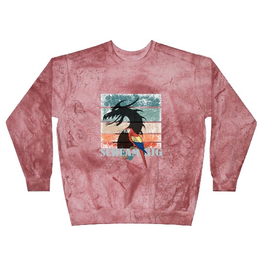 Scream Big Parrot Dragon Fusion Blast Sweatshirts