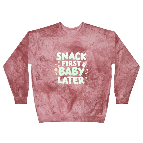 Pregnancy Cravings Funny Maternity Food Baby Bump Blast Sweatshirts