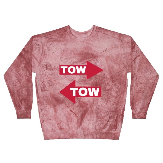 tow arrow red moving automotive because racecar Blast Sweatshirts