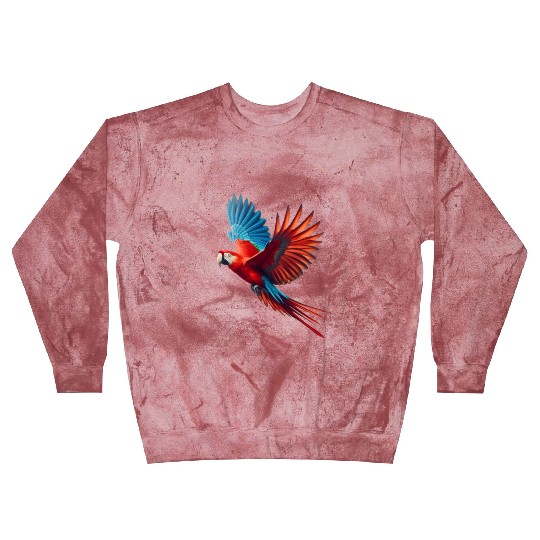 macaw parrot Blast Sweatshirts