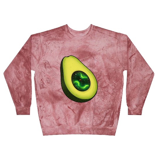 Galaxy Avocado Core Blast Sweatshirts