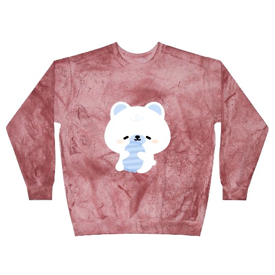 Sleepy Polar Bear Blast Sweatshirts