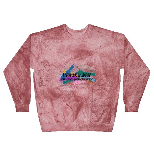 The Lost Commandment multi color Blast Sweatshirts