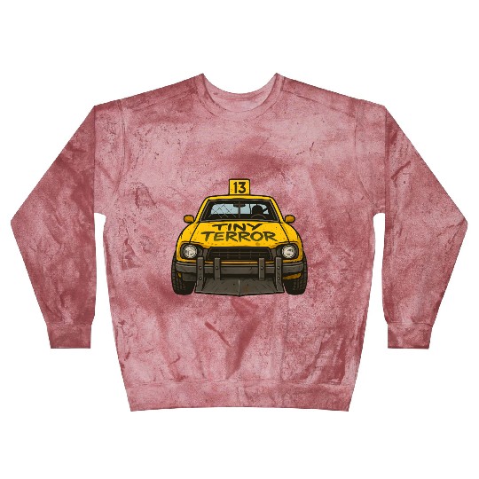 Compact Demolition Derby Design Wreck Event Racing Blast Sweatshirts