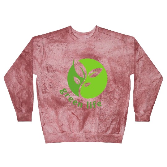 Green Life – Eco-Friendly Nature Leaf Blast Sweatshirts
