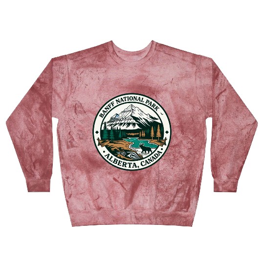 Banff National Park Alberta Canada Blast Sweatshirts