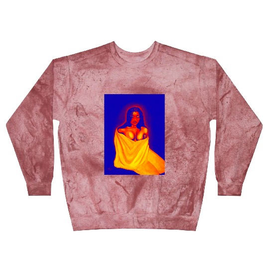 lady in white Blast Sweatshirts