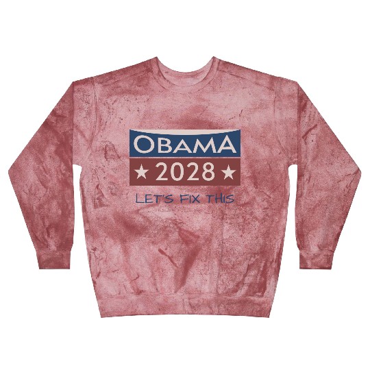 Obama 2028 Political Protest Rally Presidential Blast Sweatshirts