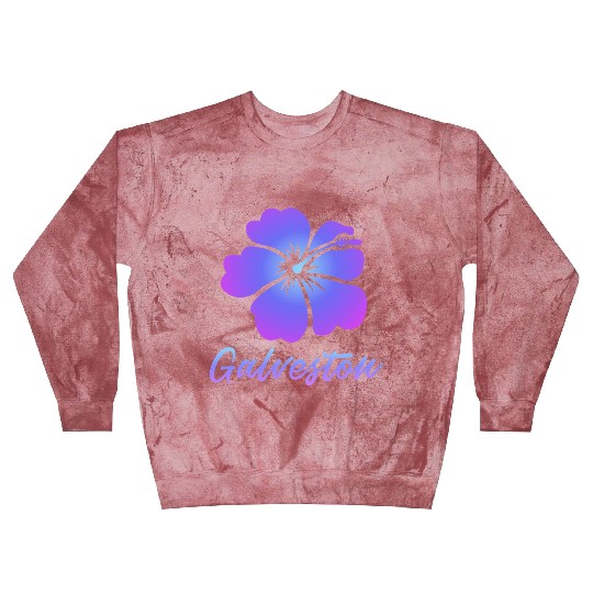 Galveston Hibiscus Blast Sweatshirts