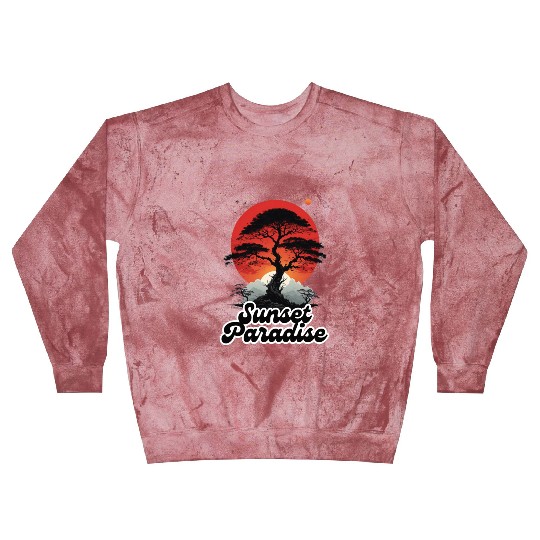 sunset paradise Blast Sweatshirts