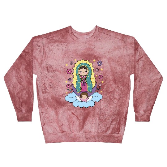 Our Lady of Guadalupe Mexico for Kids Toddlers Blast Sweatshirts