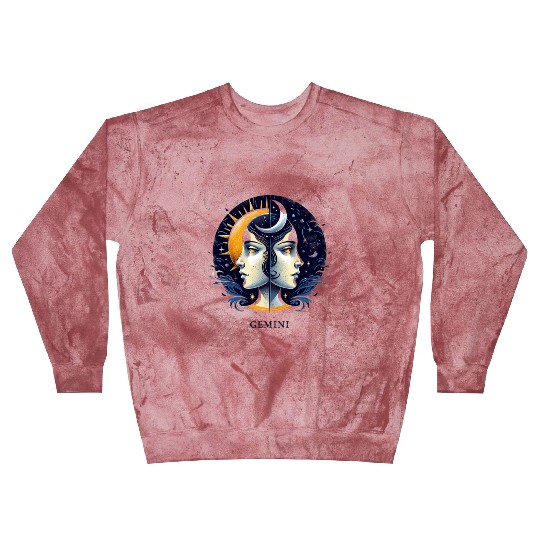 Zodiac Card Gemini Blast Sweatshirts