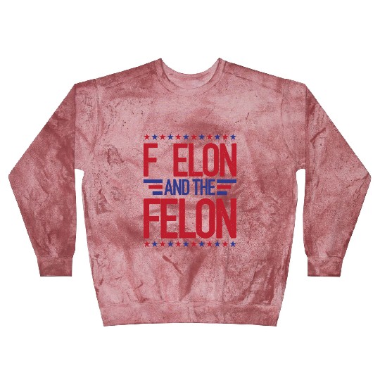 F Elon and the felon funny saying Anti Musk Blast Sweatshirts