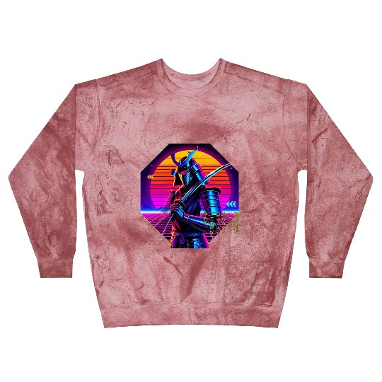 Samurai Neon Blast Sweatshirts
