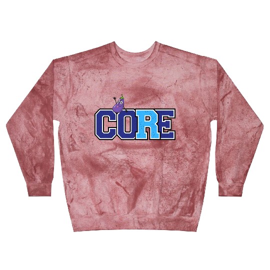 Core and eggplant Blast Sweatshirts