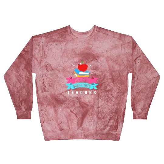Retired Substitute Teacher Appreciation Blast Sweatshirts
