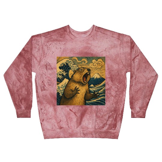 The Great Scream off Kanagawa – Marmot Overboard Blast Sweatshirts