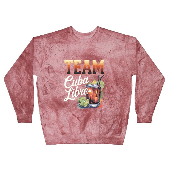 Cocktail Bartender Team Cuba Libre Blast Sweatshirts