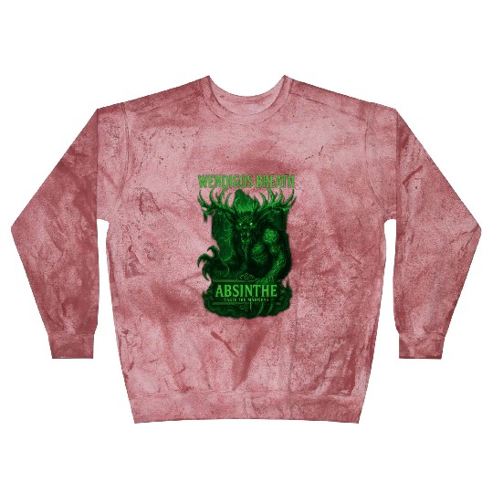 Wendigos Breath Absinthe Mock Liquor Blast Sweatshirts