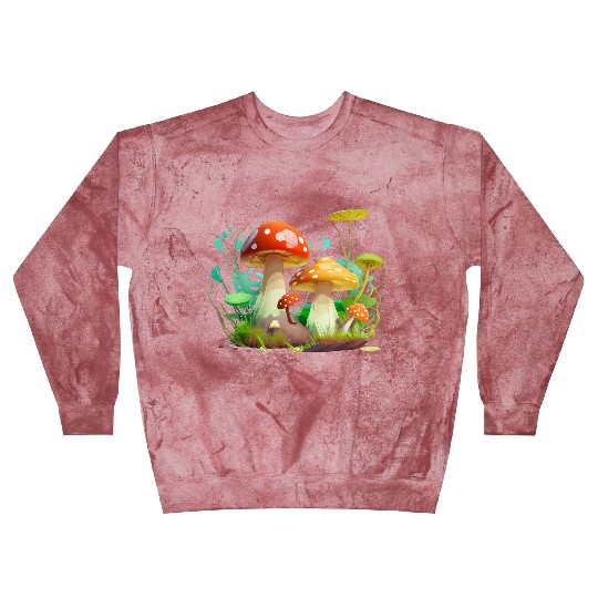 Funky Fungi – Nature’s Neon Wonder Blast Sweatshirts