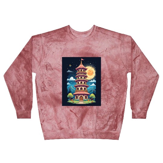 Twilight Temple Glow Blast Sweatshirts