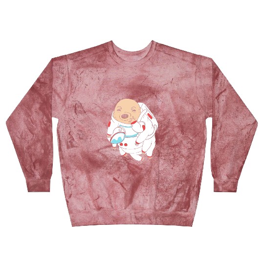 Water Bear Lover Tardigrade Astronaut Blast Sweatshirts