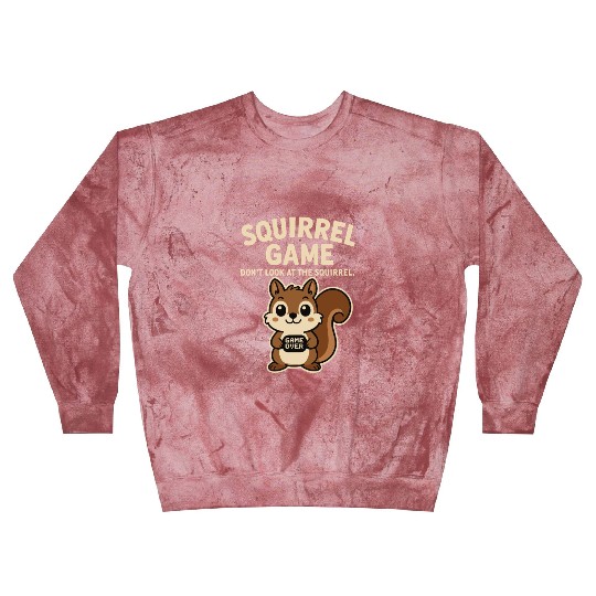 Funny Squirrel Game Meme Blast Sweatshirts