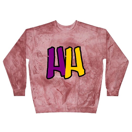 HH Logo – Old School Vibes in Purple & Gold Blast Sweatshirts