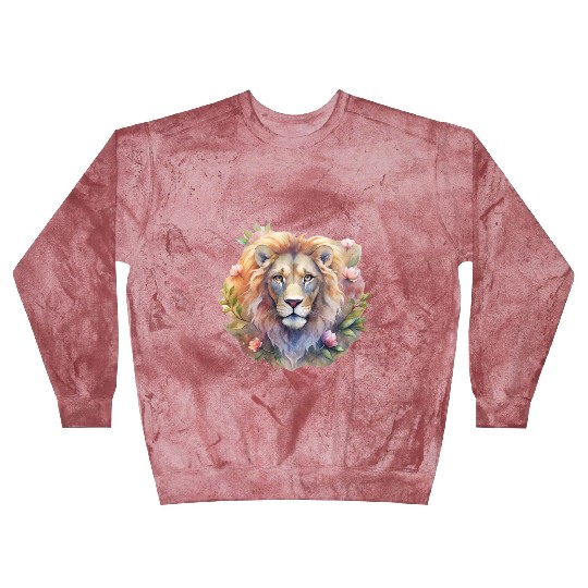 Asher the Floral Monarch Blast Sweatshirts