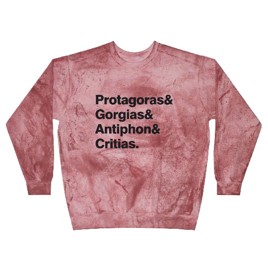 The Sophist Quartet – Minimalist Philosophy Design Blast Sweatshirts