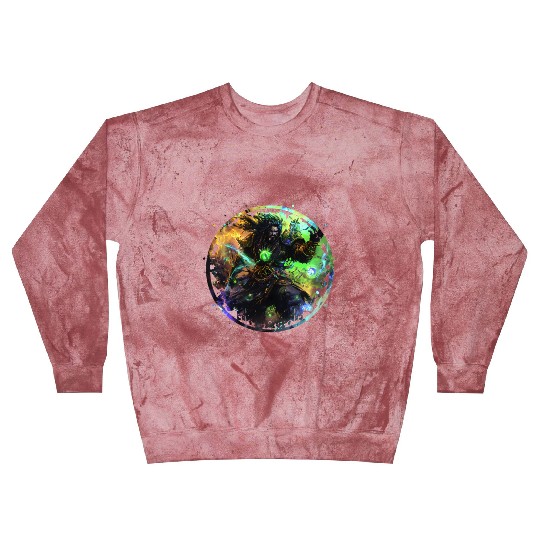 Mighty Magic Warrior Mystical Epic Fantasy Blast Sweatshirts