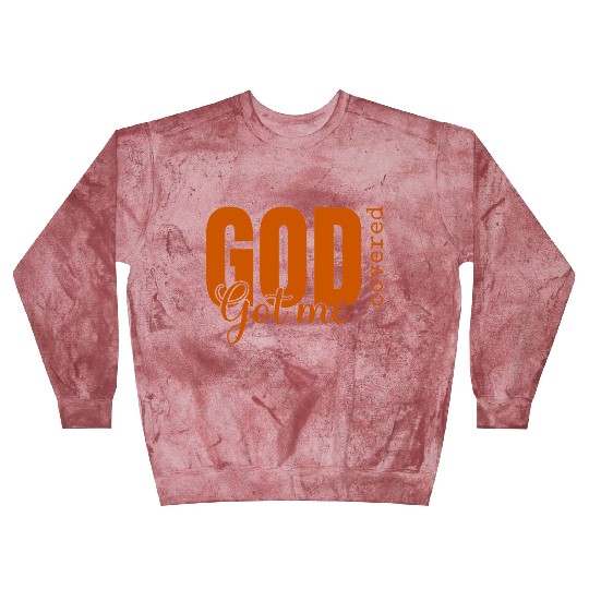 God Got Me Covered - Faith-Based Christian Apparel Blast Sweatshirts