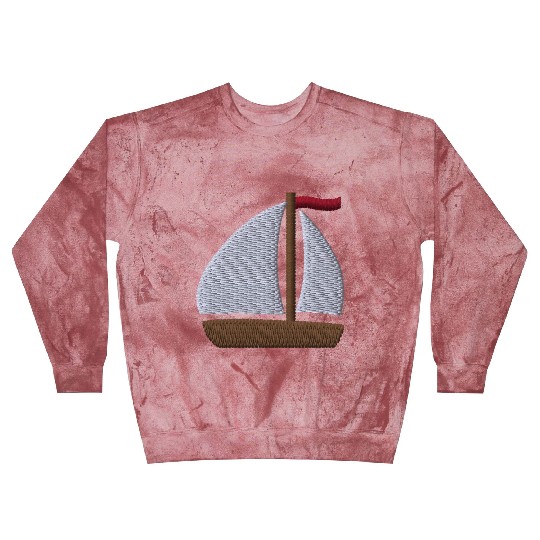 Sailboat embroidered Blast Sweatshirts