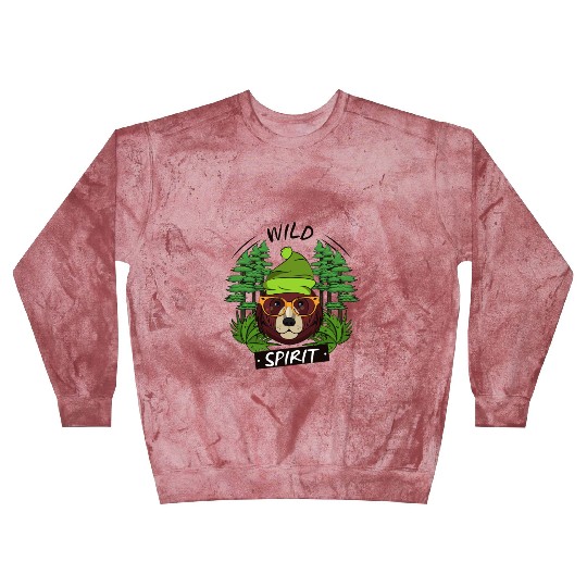 Cool Wild Animal Print Blast Sweatshirts