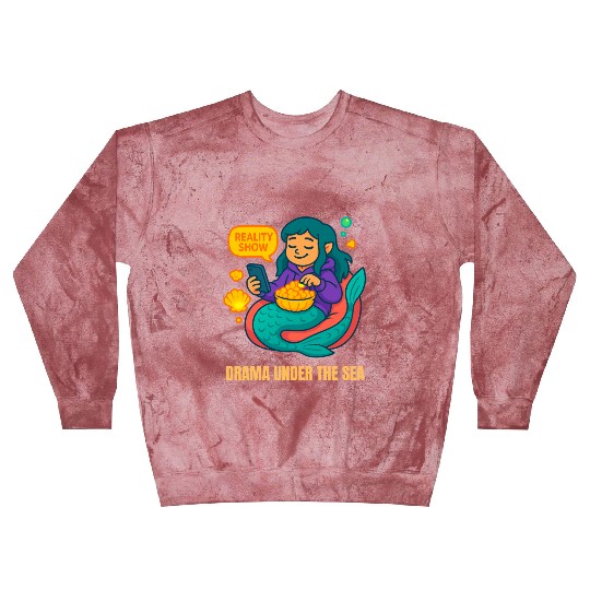 Drama Under the Sea Blast Sweatshirts