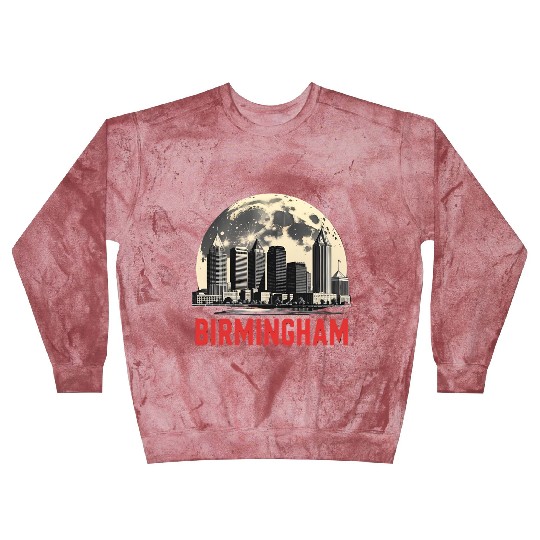 Birmingham City Albm Skyline Full Moon Blast Sweatshirts