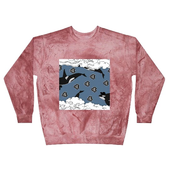 Orca Galaxy Patrol Blast Sweatshirts