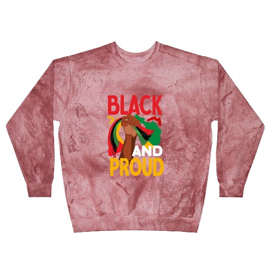 Juneteenth Black And Proud Blast Sweatshirts