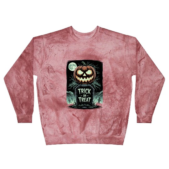 Halloween Horror Scary Thriller Trick Or Treat Blast Sweatshirts