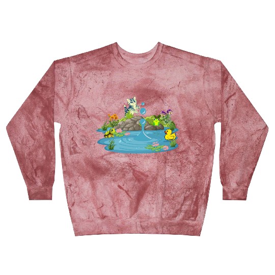 Life & Nature (At the pond) Blast Sweatshirts