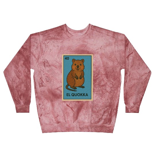 EL QUOKKA - THE QUOKKA - LA LOTERÍA Blast Sweatshirts
