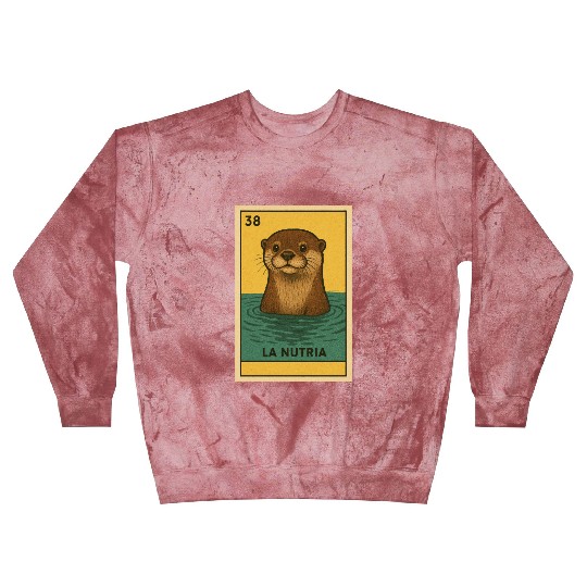 LA NUTRIA - THE OTTER - LA LOTERÍA Blast Sweatshirts