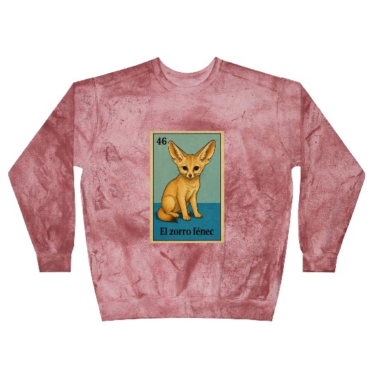 EL ZORRO FÉNEC - THE FENNEC FOX - LA LOTERÍA Blast Sweatshirts