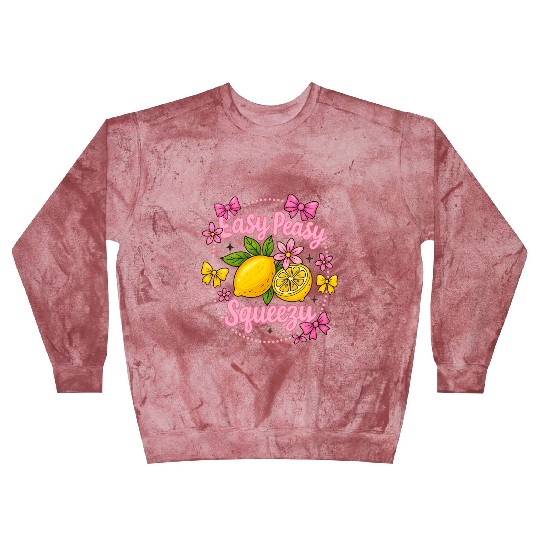 Preppy Lemon Summer Lemon Coquette Blast Sweatshirts