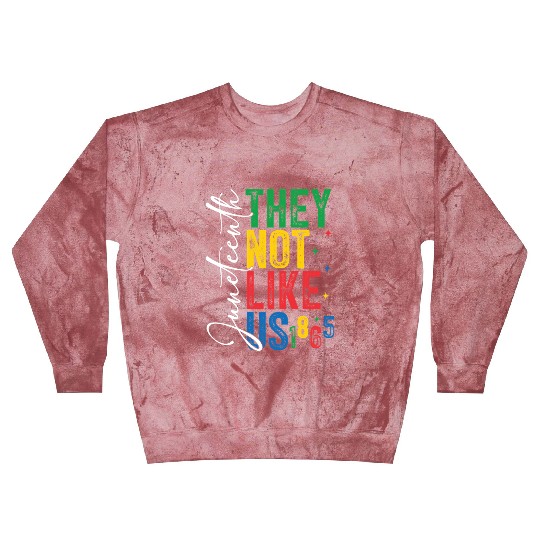 They Not Like Us Juneteenth Blast Sweatshirts