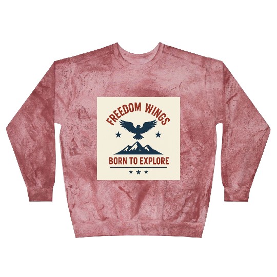 “United & Free – American Spirit” Blast Sweatshirts