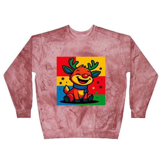 Christmas Reindeer Blast Sweatshirts