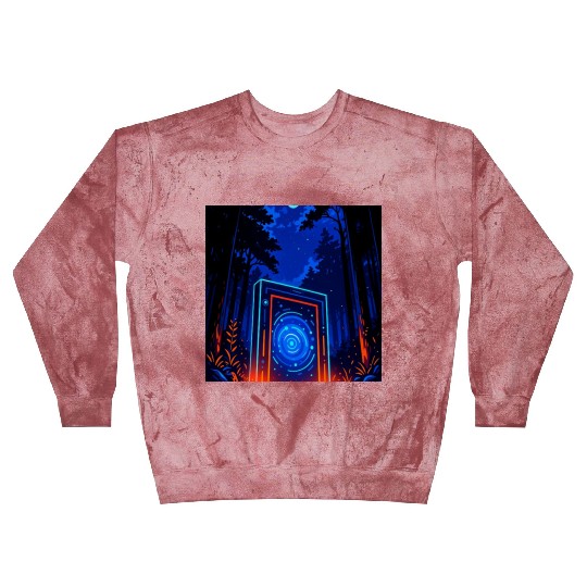 Forest Portal Blast Sweatshirts